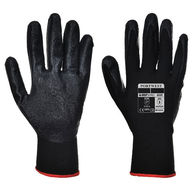 PORTWEST Dexti Grip Gloves - Black - Large - Pack of 12