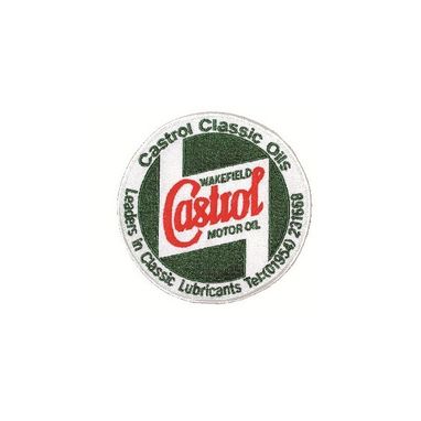 CASTROL CLASSIC Classic Embroidered Sponsors Sew-On Badge