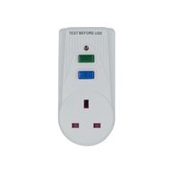 STATUS Plug In Power Circuit Breaker - White