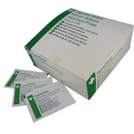 SAFETY FIRST AID HypaClean Alcohol Free Moist Wipes - Pack of 100