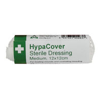 SAFETY FIRST AID HypaCover Medium Sterile Dressings - 12 x 12cm - Pack of 6