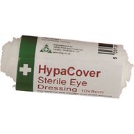 SAFETY FIRST AID HypaCover Sterile Eye Dressings - 10 x 8cm - Pack of 6