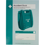 SAFETY FIRST AID First Aid Accident Book - A4