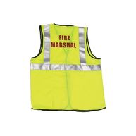 SAFETY FIRST AID Hi-Vis Fire Marshall Waistcoat - L/XL