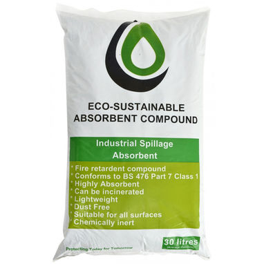 ECOSPILL Organic Absorbent Granules - 30 Litres