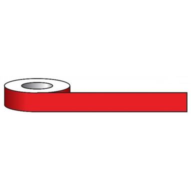SIGNS & LABELS Aisle Marking Tape - Red - 33m x 50mm
