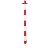 SIGNS & LABELS Modular Post System - Red & White Post