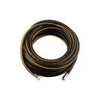 CONNECT Rubber Air Hose - 8.0mm (5/16in.) With 1/4in. BSP Nipples - 15m