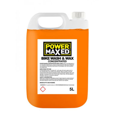 POWER MAXED Power Maxed Heavy Duty Bike Wash 5.0Ltr Concentrate