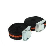 MAYPOLE Luggage Straps with Cam Buckle - 2.5m x 25mm - Pack of 2