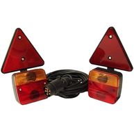 MAYPOLE Trailer Lighting Unit inc Triangles - Magnetic - 6m Cable