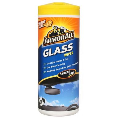 ARMORALL Glass Wipes - Tub Of 30