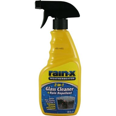 RAIN X Glass Cleaner & Rain Repellent 2 In 1 - 500ml
