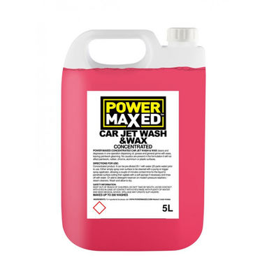 POWER MAXED Power Maxed Jet Wash And Wax 5.0Ltr Concentrate