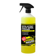 POWER MAXED Power Maxed Frequent Use Non-Acidic Wheel Cleaner 1Ltr Ready To Use