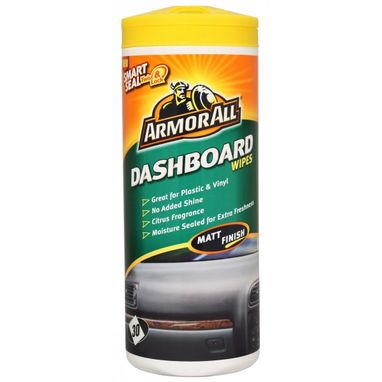 ARMORALL Dashboard Wipes - Matt Finish - Tub Of 30