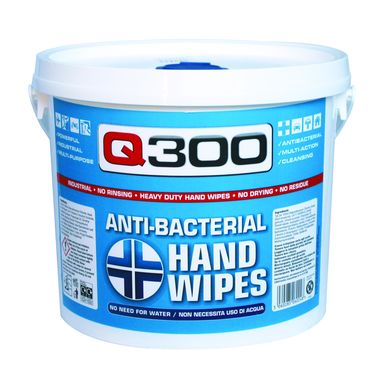 Q300 Anti-Bacterial Hand Wipes