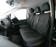 Mercedes Vito Double Passenger Seat Cover - 2014 Onwards