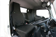 Mitsubishi Fuso Canter HGV - Front Seat Cover Set Black