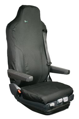MAN TGS, TGX, TGM, & TGL HGV - Passenger Seat Cover Black