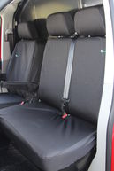 Volkswagen Transporter T5 & T6 Heavy Duty Front Double Passenger Seat Cover - Town & Country