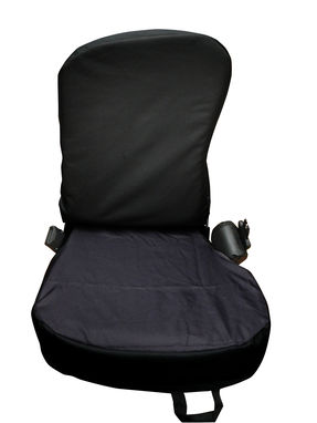 Tractor Folding Passenger Seat Cover - Black